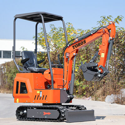 多機能 トロス ミニ 掘削機 1 トン マイクロ 掘削機 クープ エンジン
