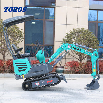 多機能の180mmトラック幅ミニ水力掘削機 1200kg