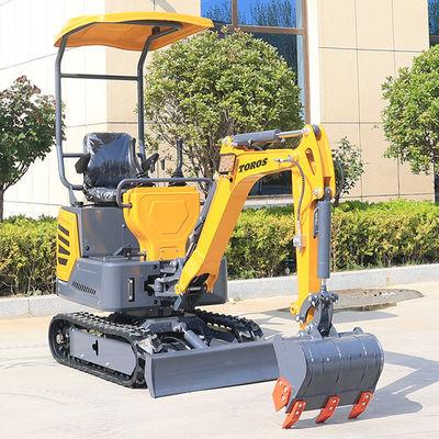 1.2トンのポータブル ミニ掘削機 多機能装置付き