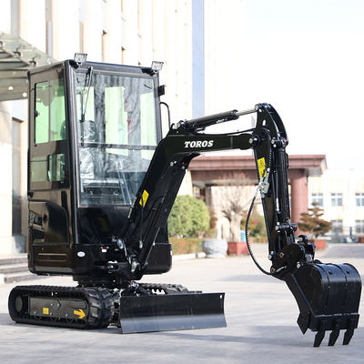 11.8KW 2600rpm 1.8 トン ミニ掘削機 小型掘削機 農業用