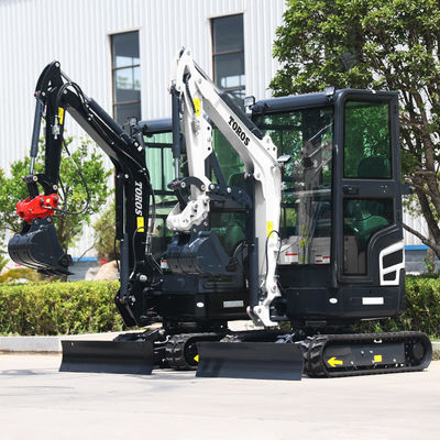 11.8KW 2600rpm 1.8 トン ミニ掘削機 小型掘削機 農業用