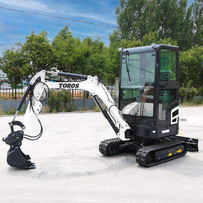 11.8KW 2600rpm 1.8 トン ミニ掘削機 小型掘削機 農業用