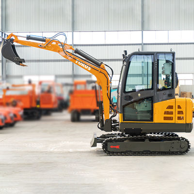 建設現場 3ton Toros ミニショベル小型土工機械