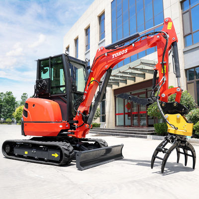 トロス 3.5 トン ミニ掘削機 ミニバガー コンパクト掘削機器