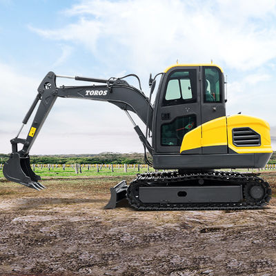 1200mmの軌道の長さの 1.2トンのミニ水力掘削機