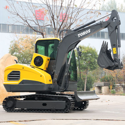 最大掘削高さ 4450mm ミニ掘削機 1240mm スティック長さ