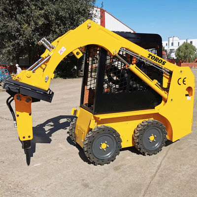 CE 500kg-1200kg ハイドロリックホイールローダー フロントエンド 小型関節ローダー
