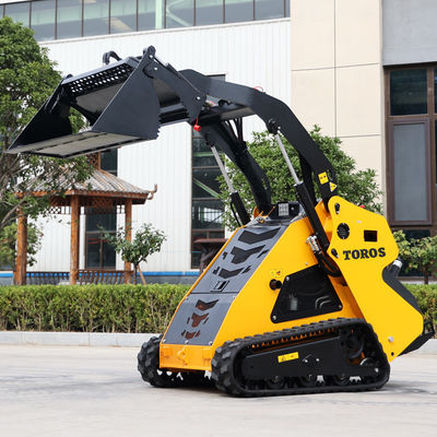 2-4Mph ミニ スキッドステアローダー 2 傾き負荷 閉ループ水力システム