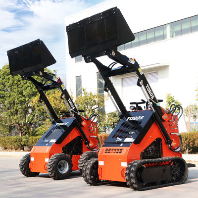 0.15m2 バケツの高力が付いている 890kg 小型コンパクトなスキッド ステア