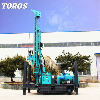 TOROSパワーディーゼル油圧クローラー掘削リグ、YUCHAIエンジン付き