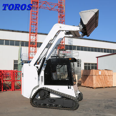 TOROS スキッド ステア バックホー ローダーの破片の除去のためのコンパクトな小型トラック ローダー