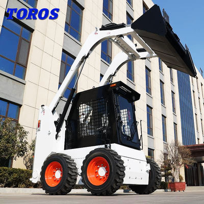 1トンのミニ スキッドステア ローダー 小型 スキッドローダー 使いやすい シンプルな制御