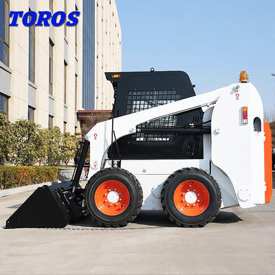 道路整備 小軌道 スキッドステアローダー 4 イン 1 バケツ