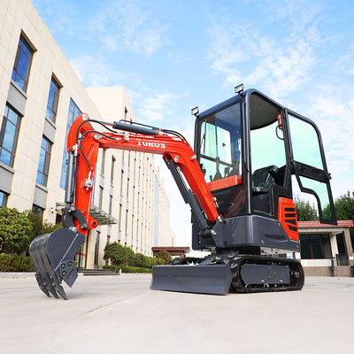 道路工事 ミニ クローラー 掘削機 1200kg 建設産業用