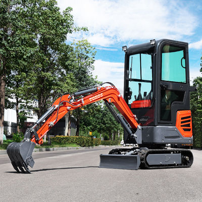 農場使用のためのカスタマイズ可能な水力小型掘削機 1.2トン 操作が簡単