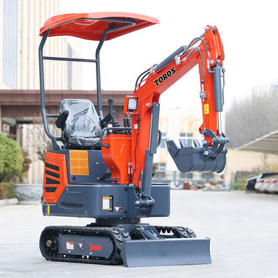 道路工事 ミニ クローラー 掘削機 1200kg 建設産業用