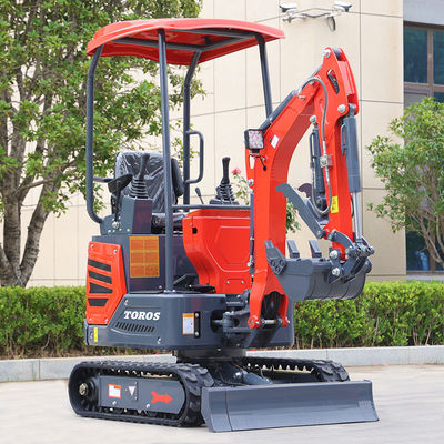 CE認定 小型レール式掘削機 1200kg ミニ掘削機器