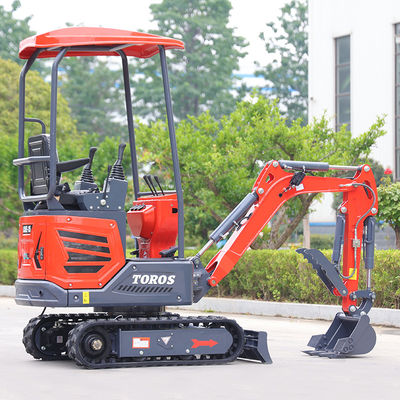 多用途 1.2 T 掘削機 小型庭掘削機 2870*930*2030mm 寸法
