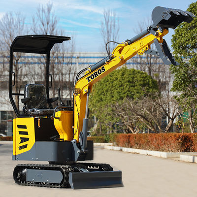 多機能 トロス ミニ 掘削機 1 トン マイクロ 掘削機 クープ エンジン
