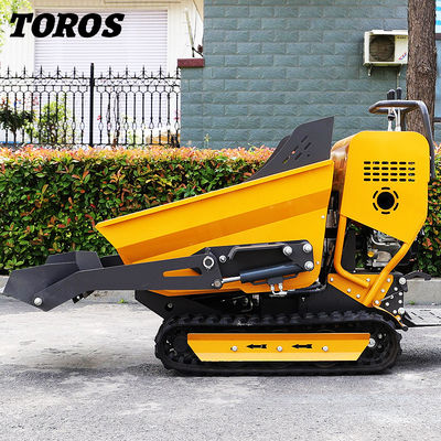 10-20t は建設および鉱山のための追跡されたミニ ダンパーの後ろに立っています