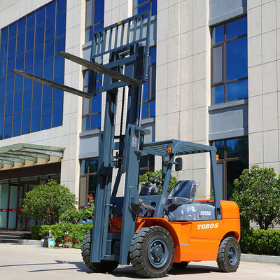 オレンジ色 2.5-3.5t ディーゼル駆動フォークリフト 重作業用