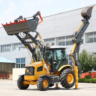 2500kgの車輪バックホー・ローダー機器