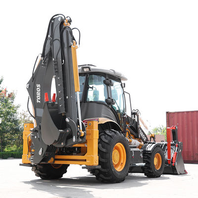 カスタマイズ可能な最も強力なバックホーローダー 2400r/min 速い速度