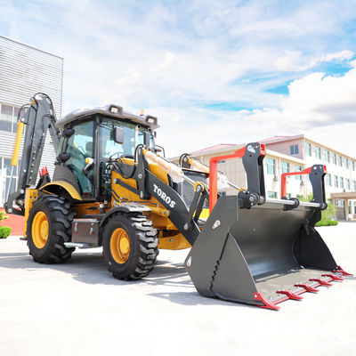 カスタマイズ可能な最も強力なバックホーローダー 2400r/min 速い速度