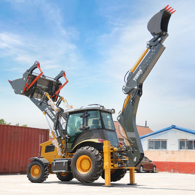 2.5トンのコンパクトバックホー・ローダー機