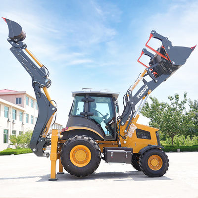 EURO 5 多目的小型バックホーローダー 輪盤ベース 2200mm