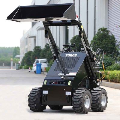 2-4Mph ミニ スキッドステアローダー 2 傾き負荷 閉ループ水力システム