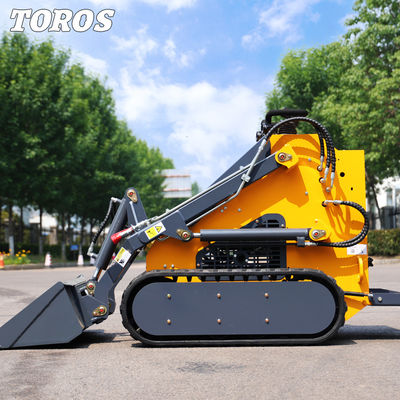ディーゼル駆動の建設用ミニ スキッドステアローダー