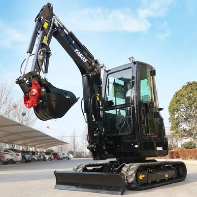 効率的な3.5トンのコンパクト水力掘削機 ディーゼルエンジン