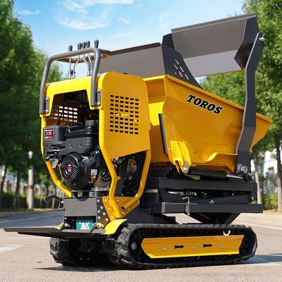 頑丈なトラック付き ミニダンパー スムーズな動作 高性能