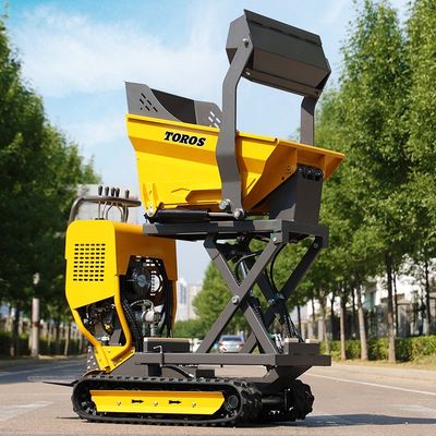 効率的なミニダンパー 0.5 トン 500kg 最大負荷 1.1l エンジンオイル容量