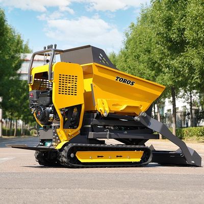 ウォーキングスピード1.7/3.5 Km/H ミニ クローラー ダンパー 10hp エンジンパワー 景観整備用
