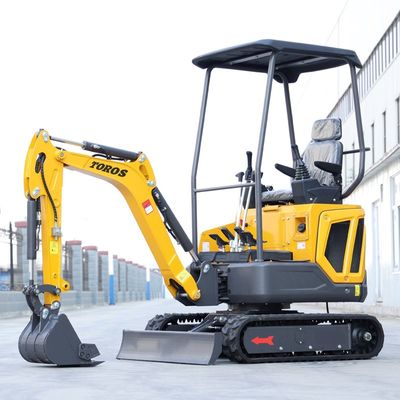 3060mm 全長 コンパクト クローラー 掘削機 1 トン 8kn 最大掘削力