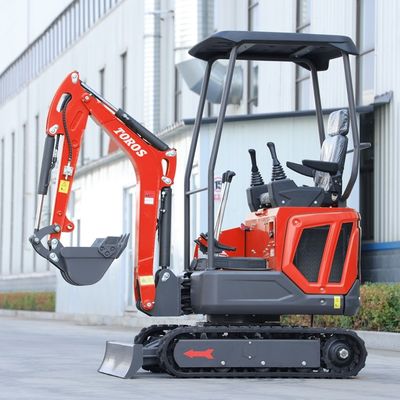 小規模な掘削プロジェクトのための手頃な価格のミニ掘削機クローラー