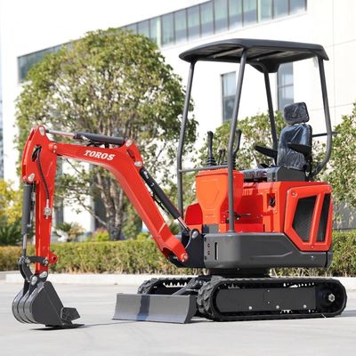 スウィイング速度 10 Rpm ミニクローラー掘削機 16mpa 建設プロジェクト用