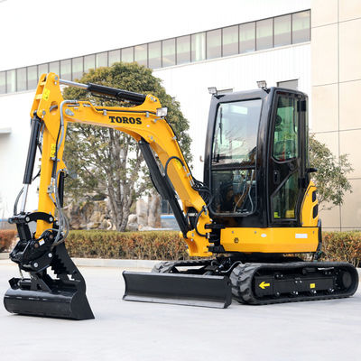 ミニ掘削機3.5トン クボタエンジン 小型掘削 CE EPA EURO5 マイクロ掘削機 クローラーバガー