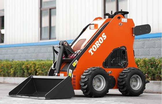 強力なミニ スタンドアップ スキッドステア 農業 スキッドステア 多用途
