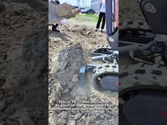 市役所 1.2 トン 0.8 トン ミニ掘削機 高性能